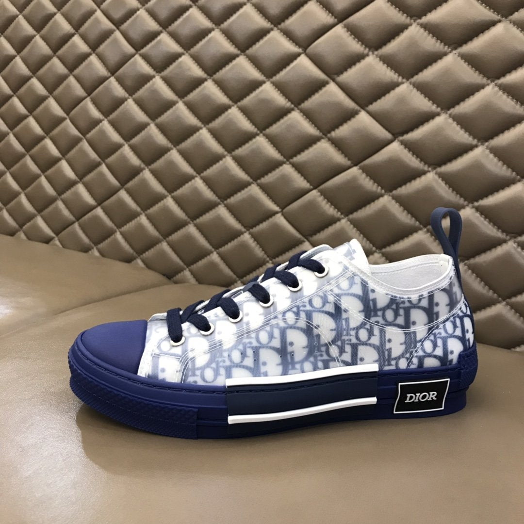 Christian Dior ロゴスニーカー ネイビー　size37 CHRISTIAN DIOR - SNEAKER